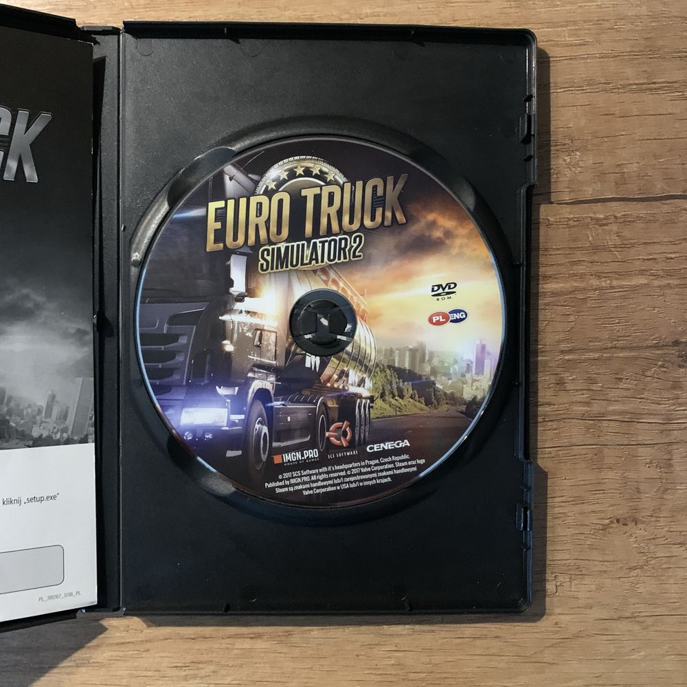 Euro Truck Simulator 2 (sama płyta)