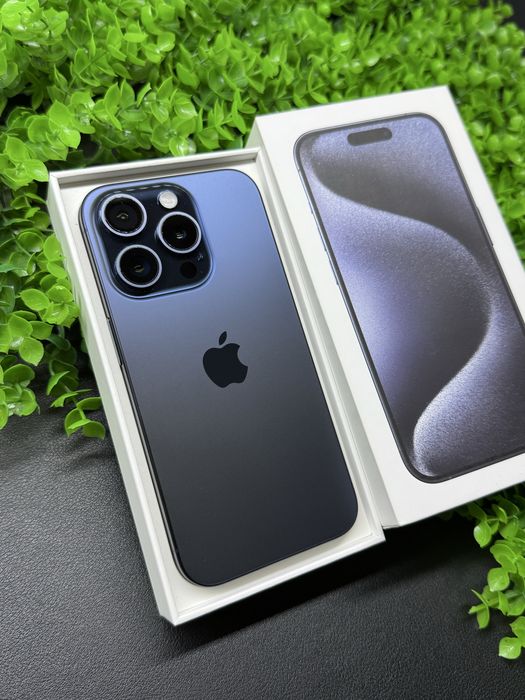 iPhone 15 Pro, 256Gb, Blue Titanium (Neverlock) Айфон 15 Про, #3641