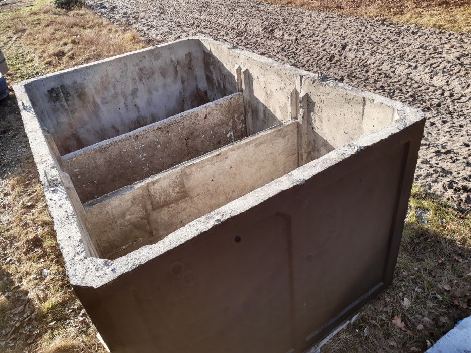 Zbiornik na deszczówkę szambo szamba betonowe stydzienki wodomierzowe