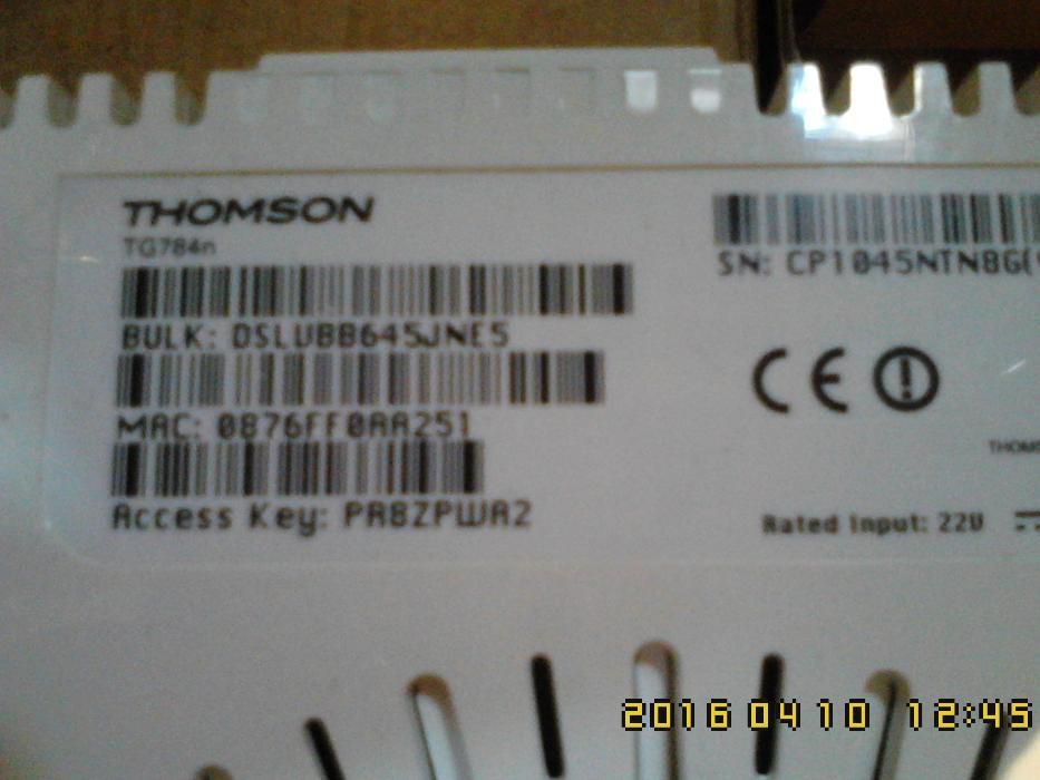 Routers da Thomson da Meo e um da Zon