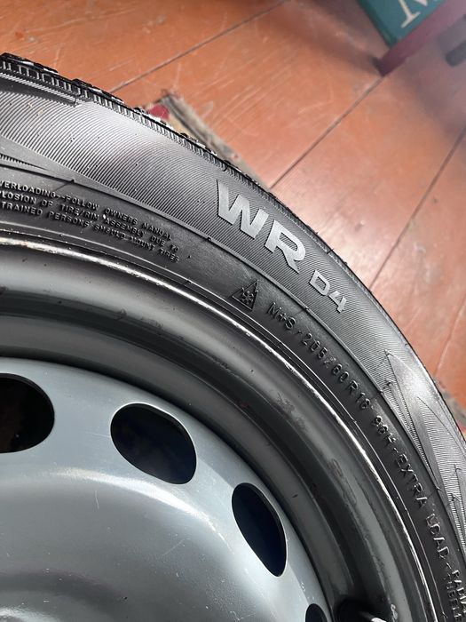 Колесо запаска докатка r16 205 60 skoda volkswagen