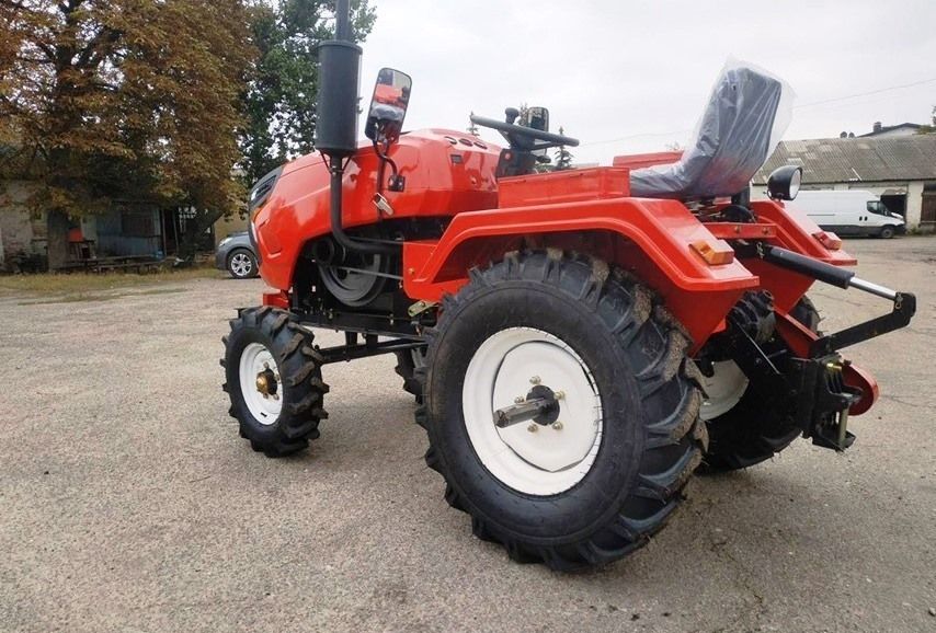 Топ! Мототрактор ЗУБР Т-25 +фреза +плуг 2к. Трактор, мінітрактор