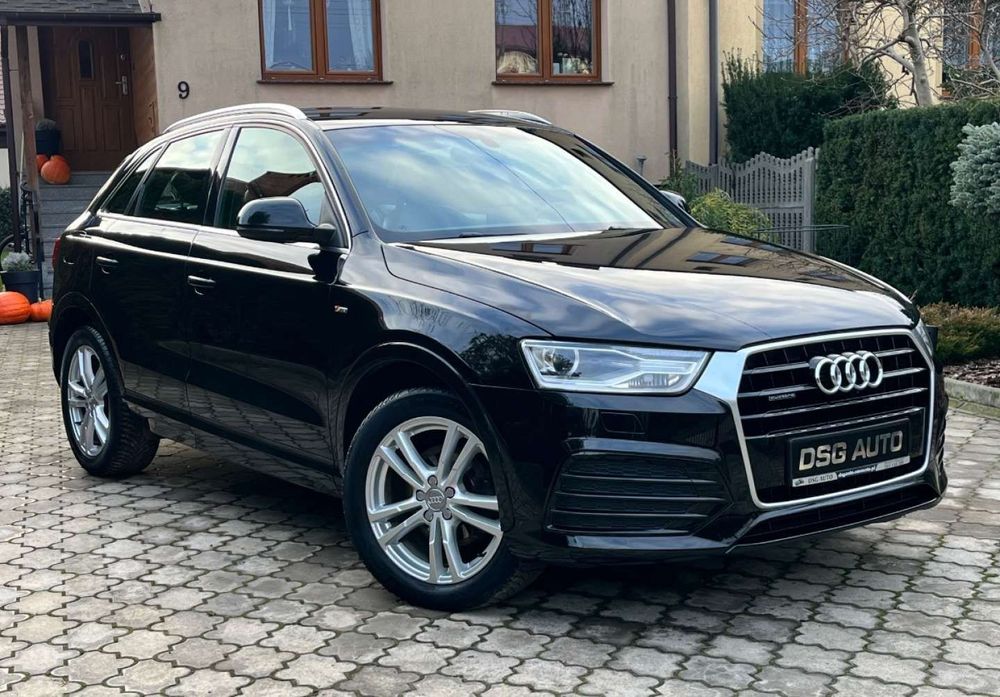 Audi Q3 S-Line! 2.0 diesel 4x4! opłacony! serwisowany! bezwypadkowy ! Polecam