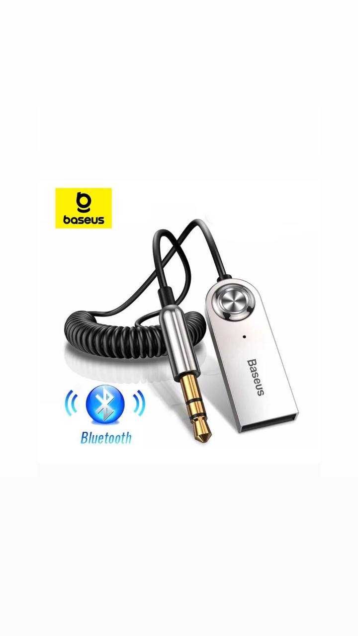 Baseus Bluetooth 5.0 | Адаптер | AUX USB | Модулятор | Музика | Звук