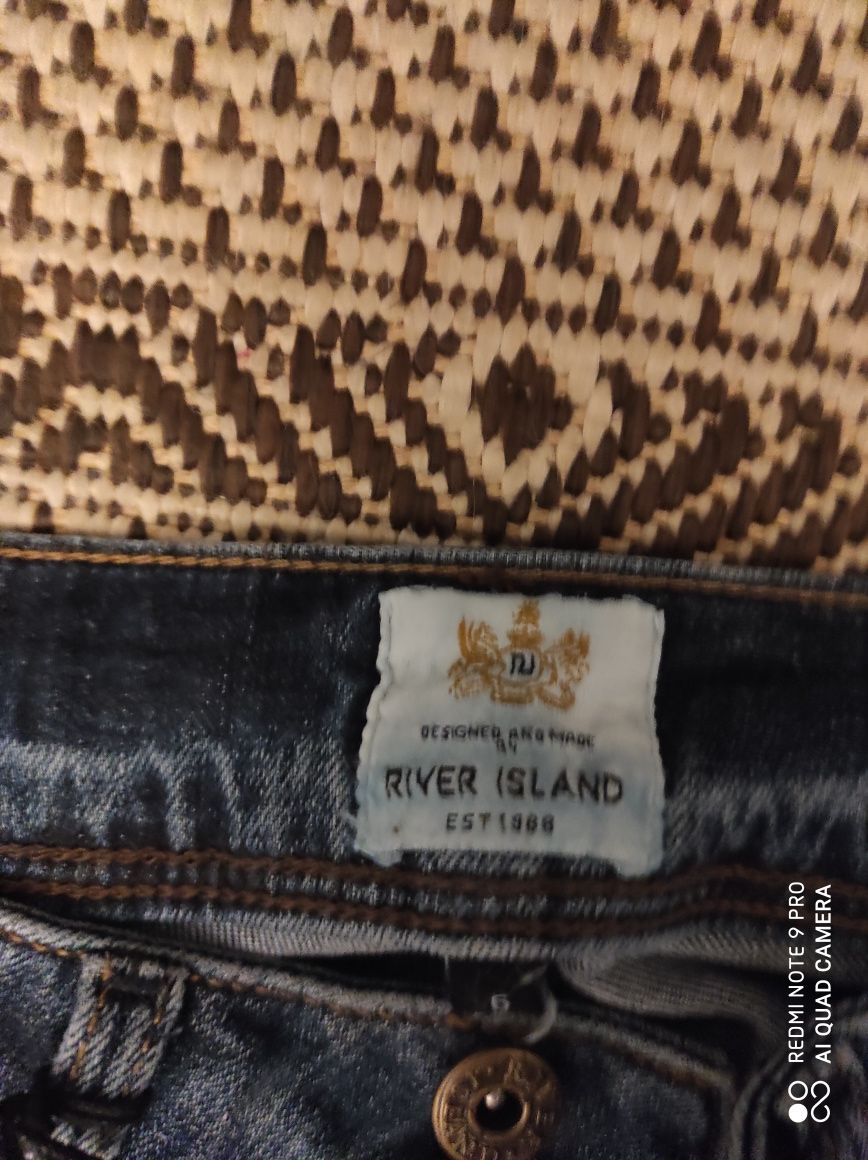 Spodnie nowe river island 32r xs