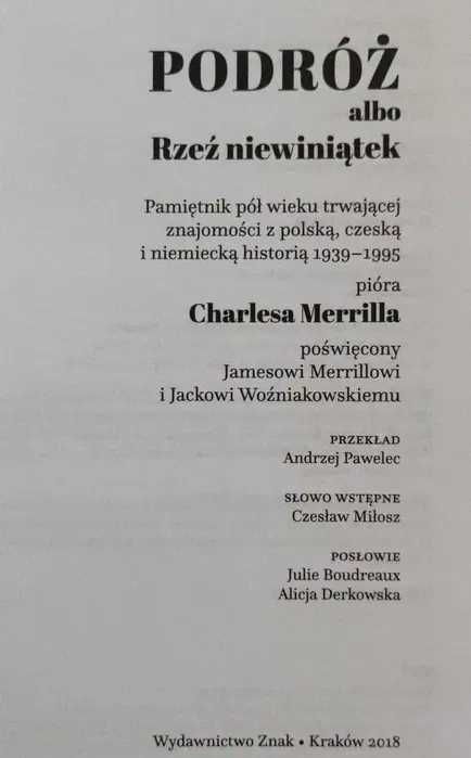Podróż - Charles Merrill