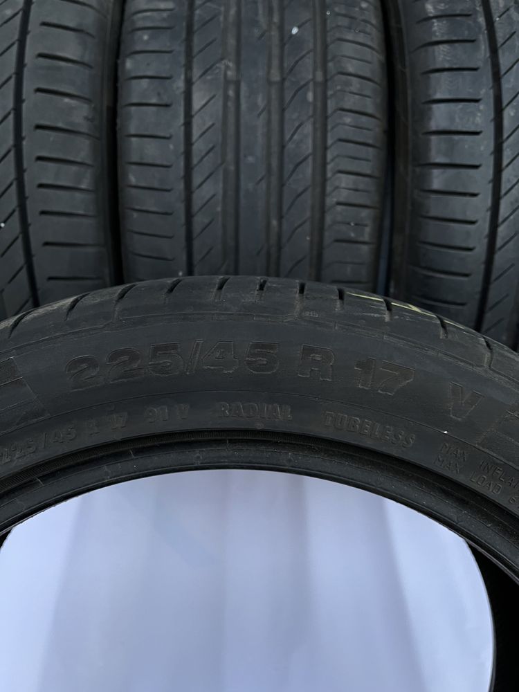 4 opony letnie 225/45/R17  Continental  ContiSportContact