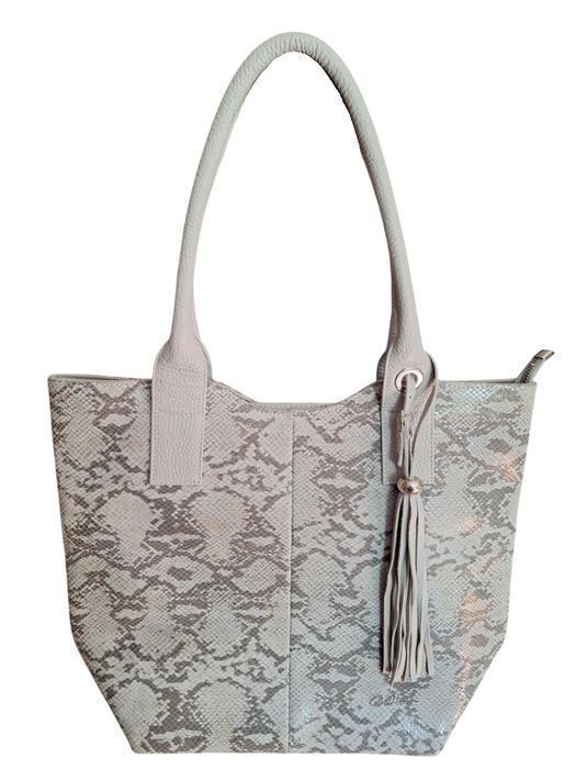 Franco Bellucci Skórzana Damska Torebka Na Ramię