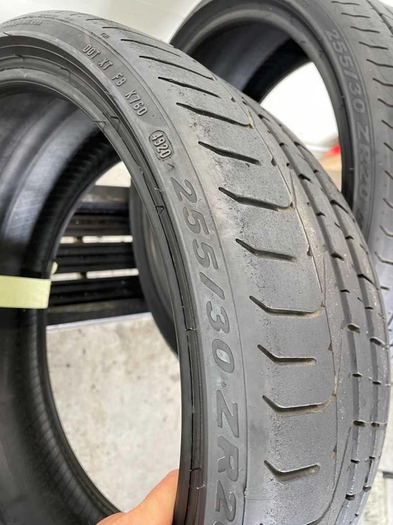 255 30 ZR20 Pirelli P Zero R01 92Y 5mm+  x2