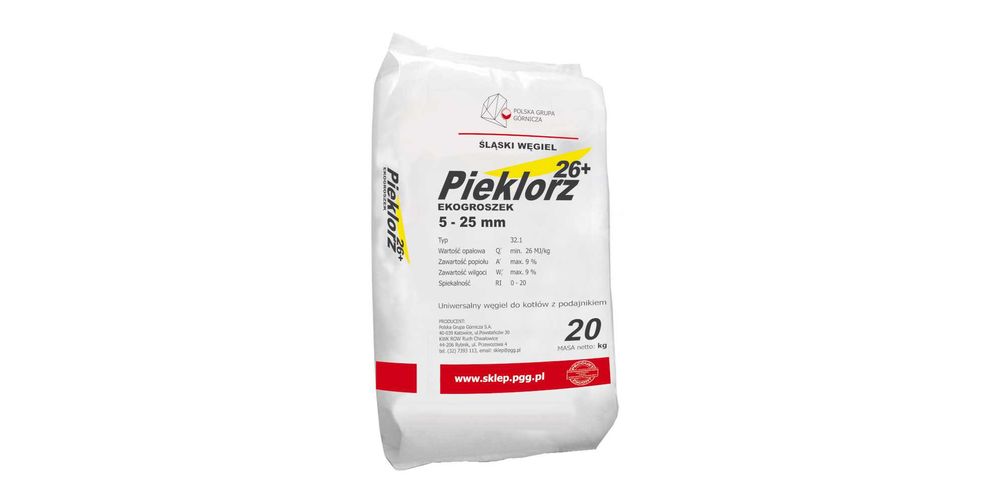 Groszek Pieklorz , ekogroszek, POLSKI węgiel z PGG