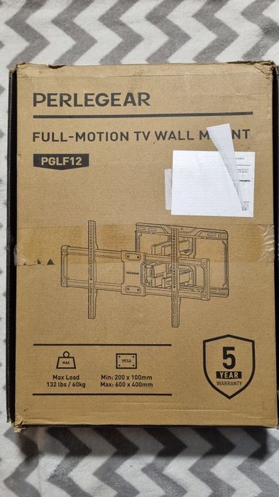 Uchwyt ścienny na telewizor PERLEGAR PGLF12