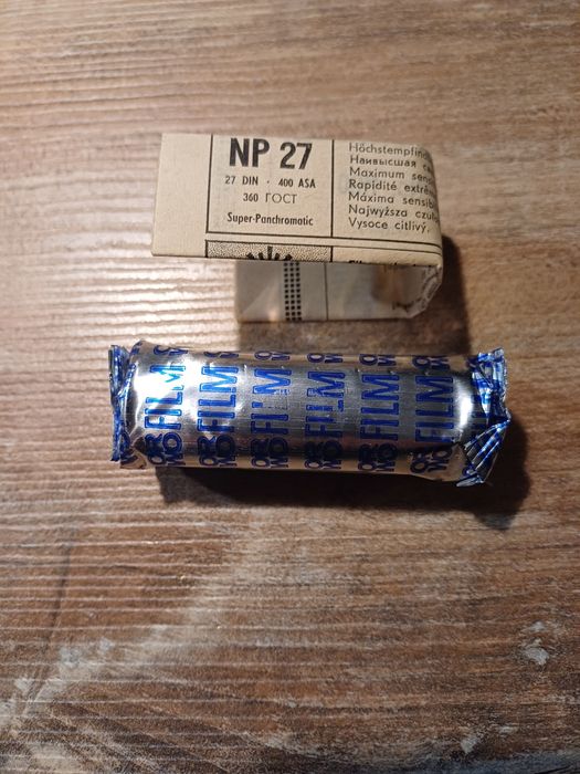 Negatyw typ 120 ORWO