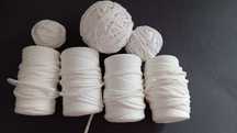 Fio de malha branco
