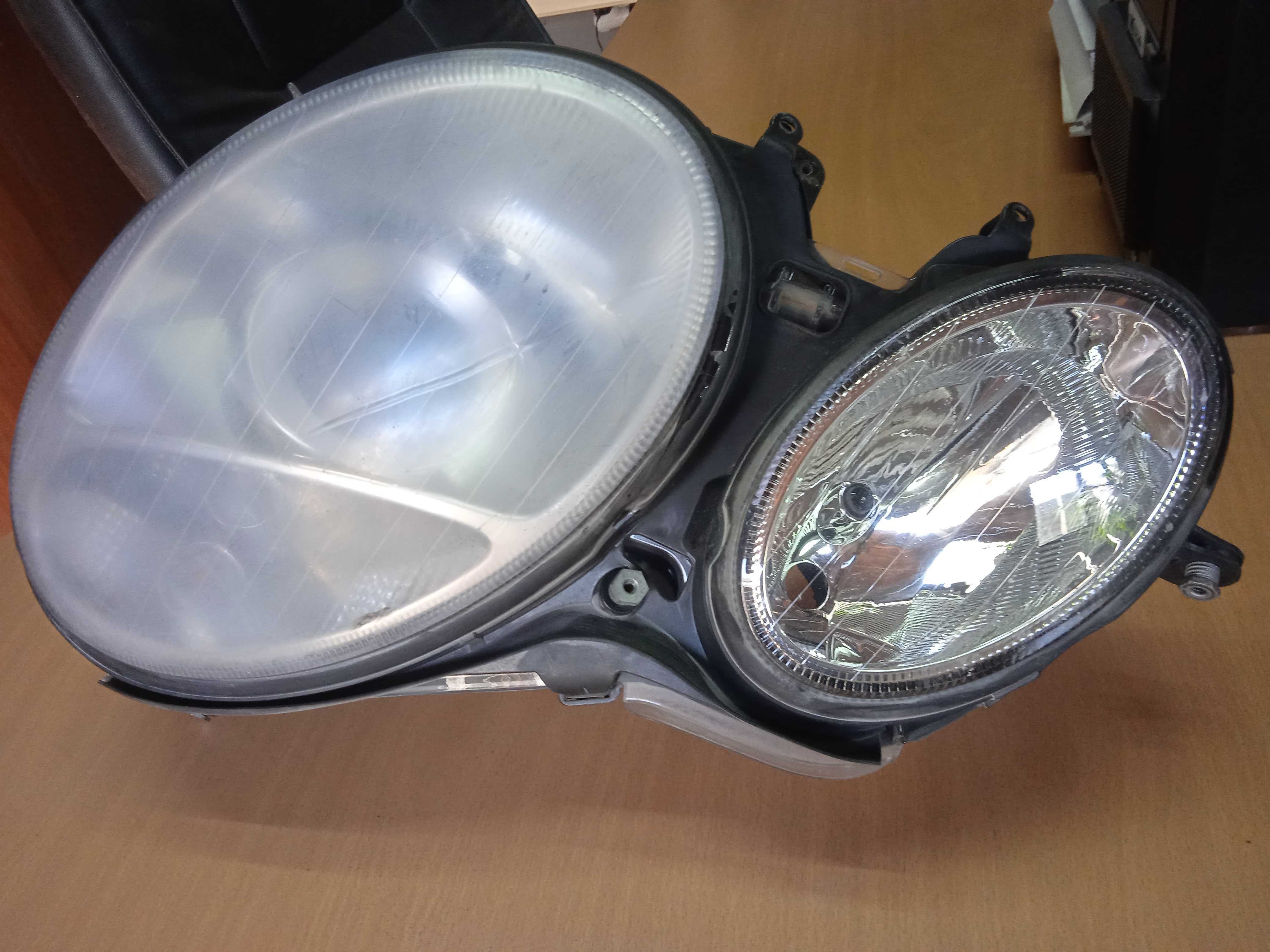 Óptica esquerda Mercedes W211