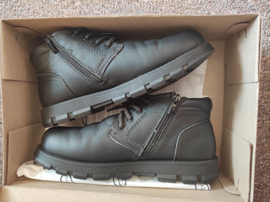 Мужские Зимние ботинки, натуральная кожа