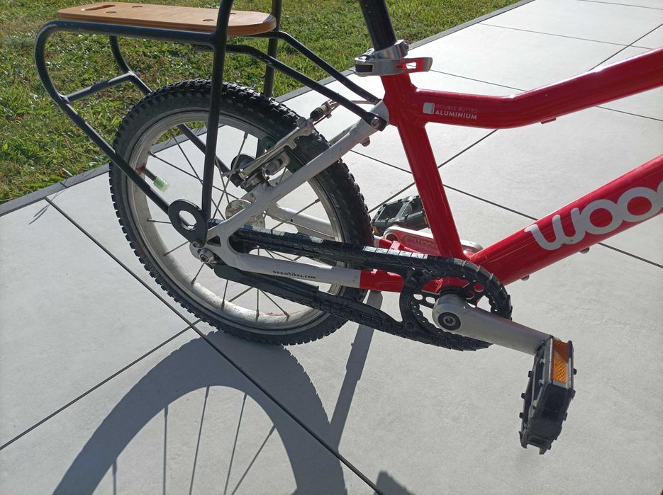 Rower woom 3 czerwony