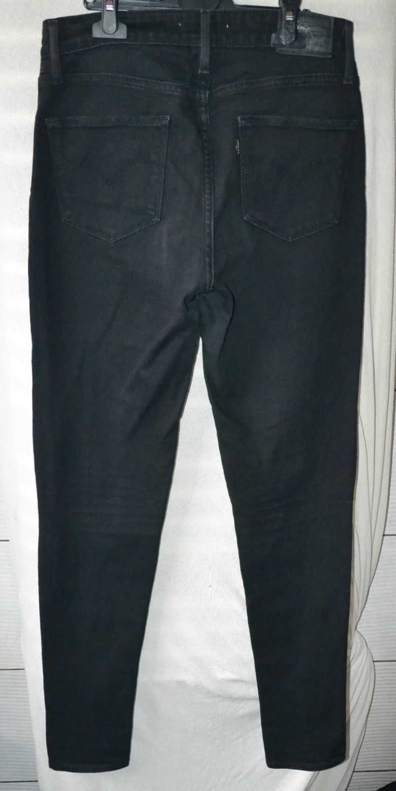 LEVIS 721 High Rise Skinny Jeans Spodnie Damskie W27 L32 Super Stan