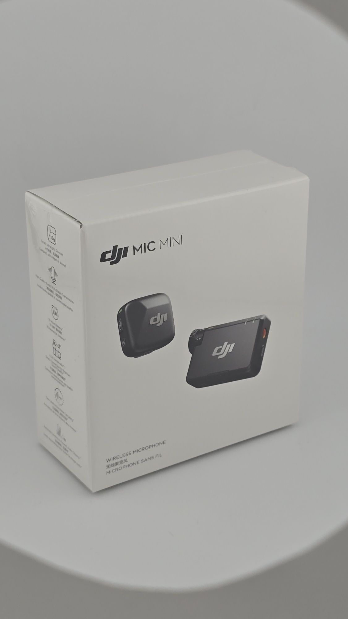 Dji mic mini mikrofon bezprzewodowy zestaw