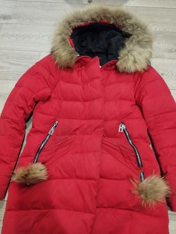 Зимняя курточка с натуральным мехом