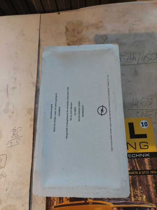 Sprzedam model opel Manta A GT/E 1974 hachette