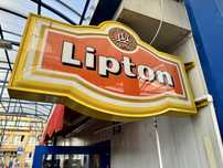 KASETON ŚWIETLNY reklamowy Lipton MultiPlast stan bdb Piaseczno