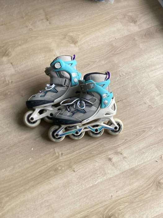 Rolki Oxelo rozm. 32-35, dziecięce, Decathlon