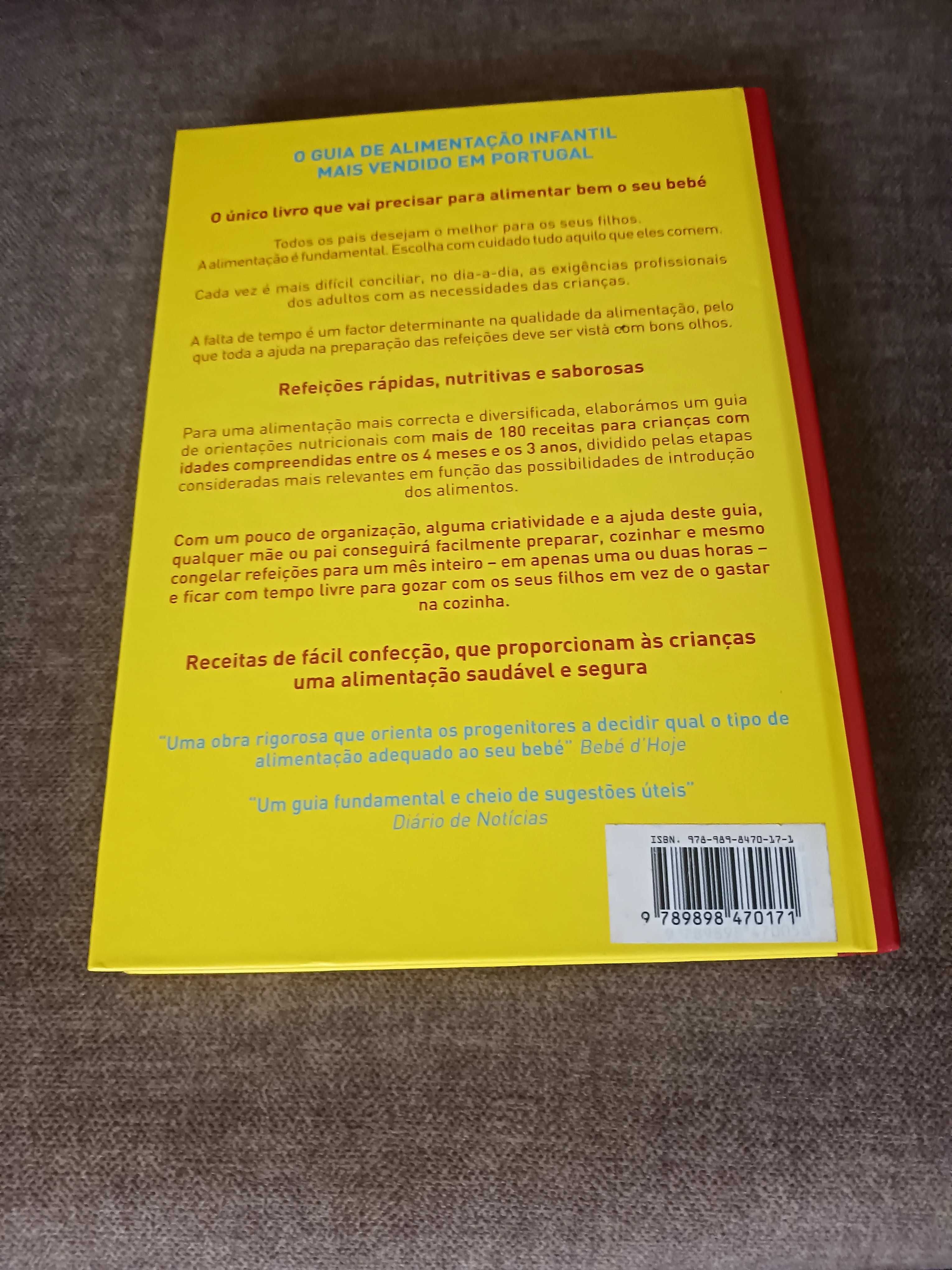 Livro "1, 2, 3 uma colher de cada vez" NOVO