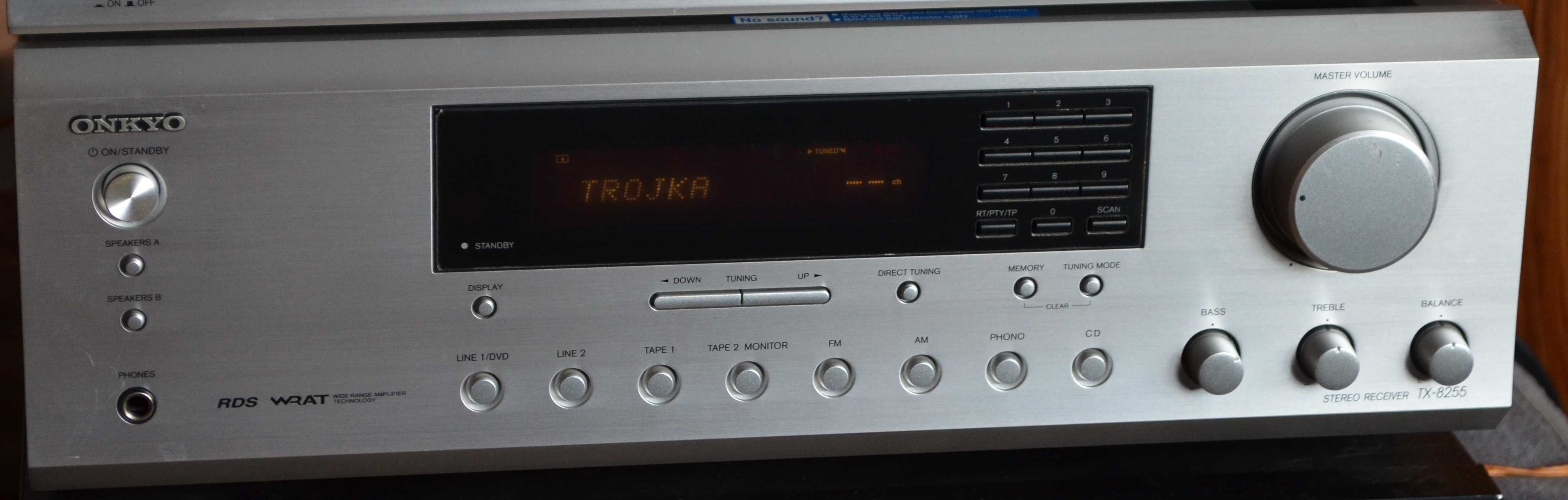 Onkyo TX-8255 Amplituner stereo + pilot 2x90w