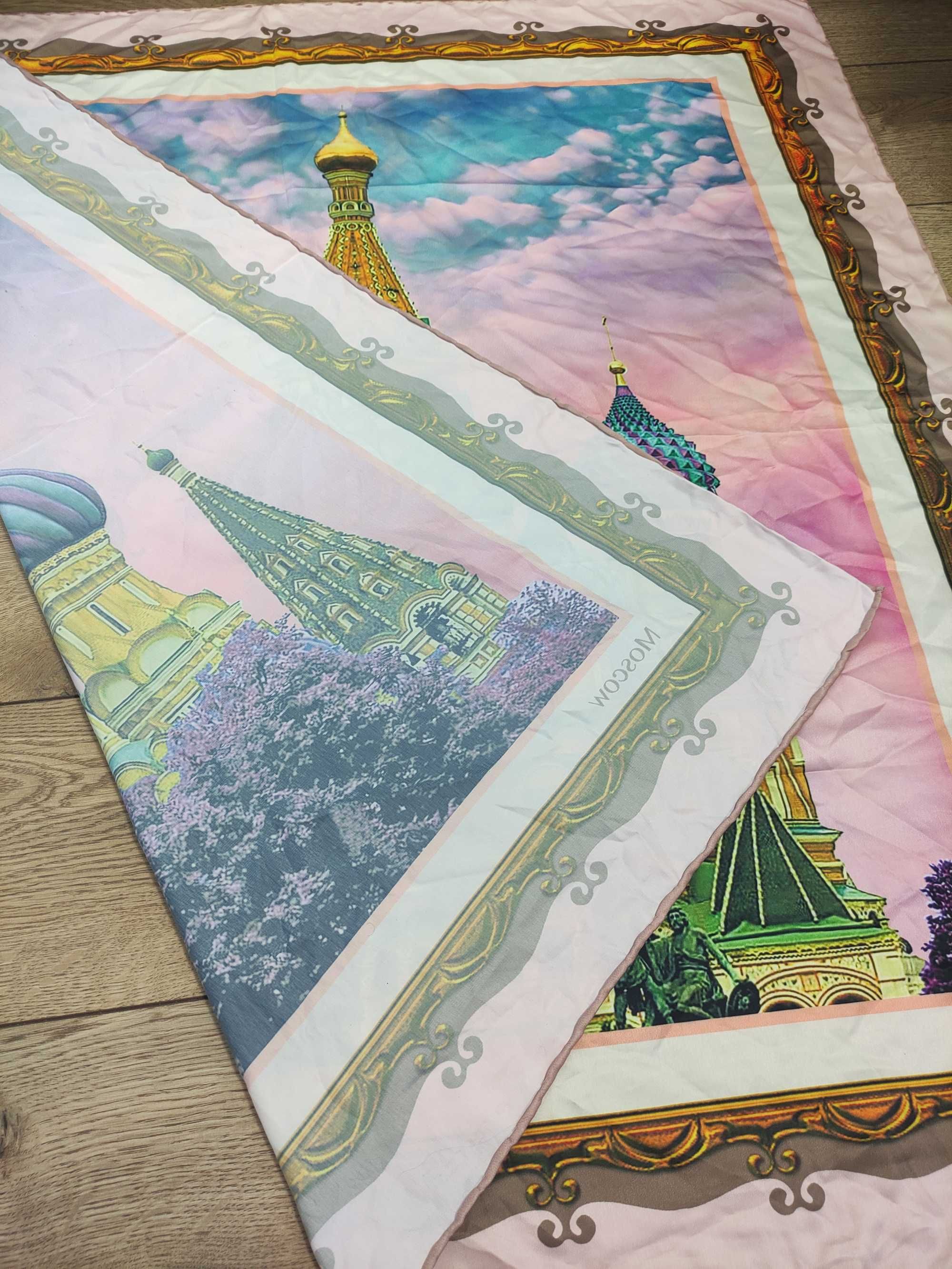 Картина Платок хустина шовковий храм Василия Блаженного Покровский