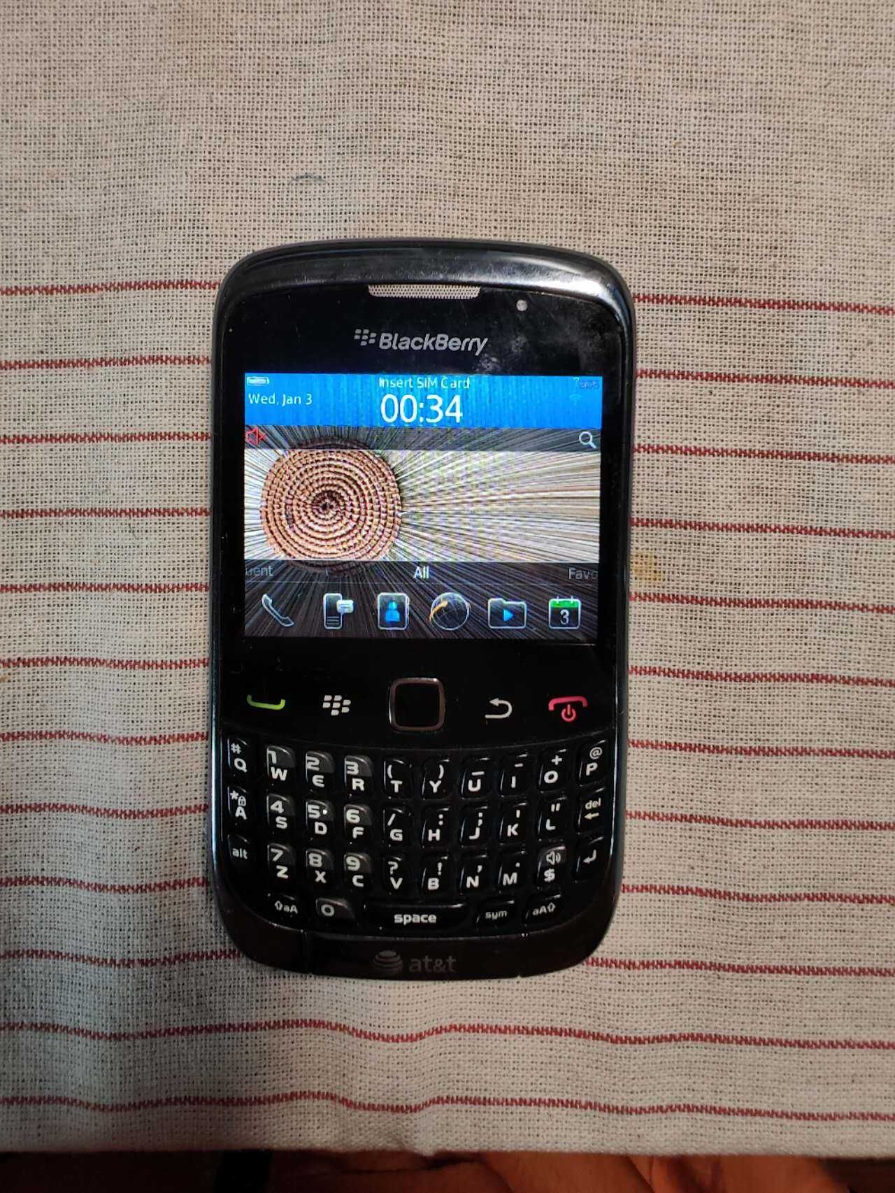 blackberry 9300 black