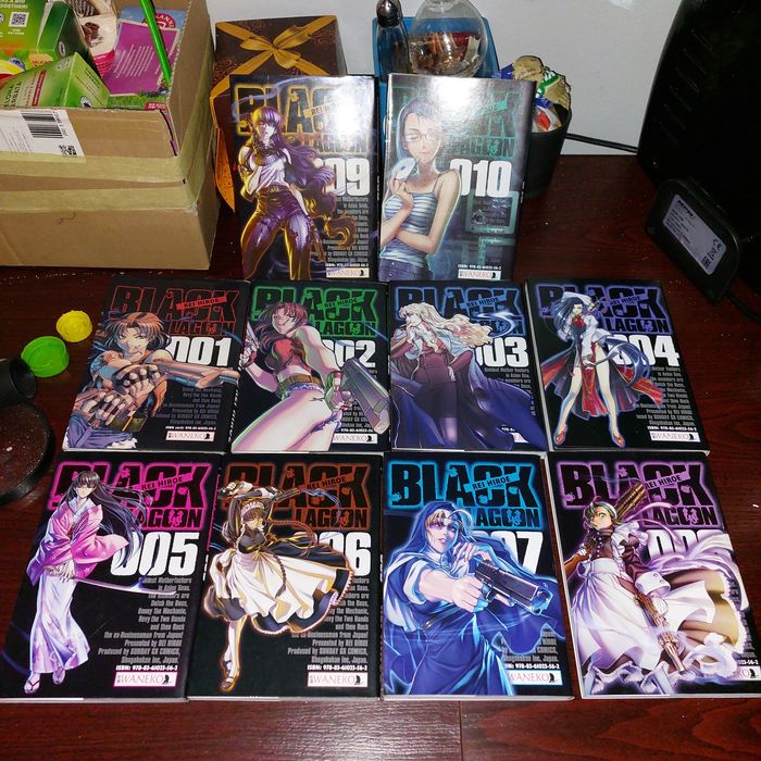 Black Lagoon komplet 1-10 waneko