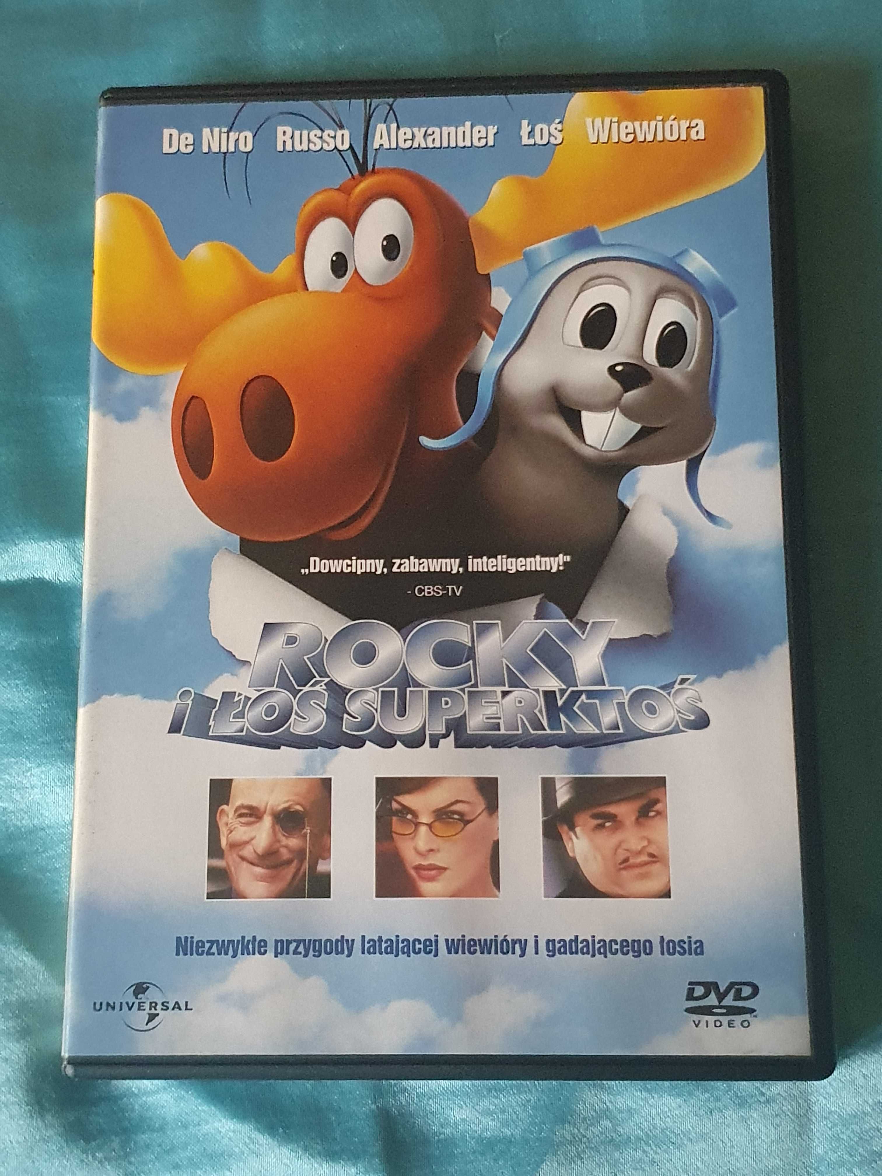 Rocky i łoś superktoś bajka DVD