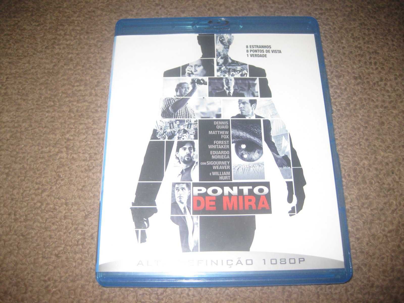 Blu-Ray "Ponto de Mira" com Dennis Quaid