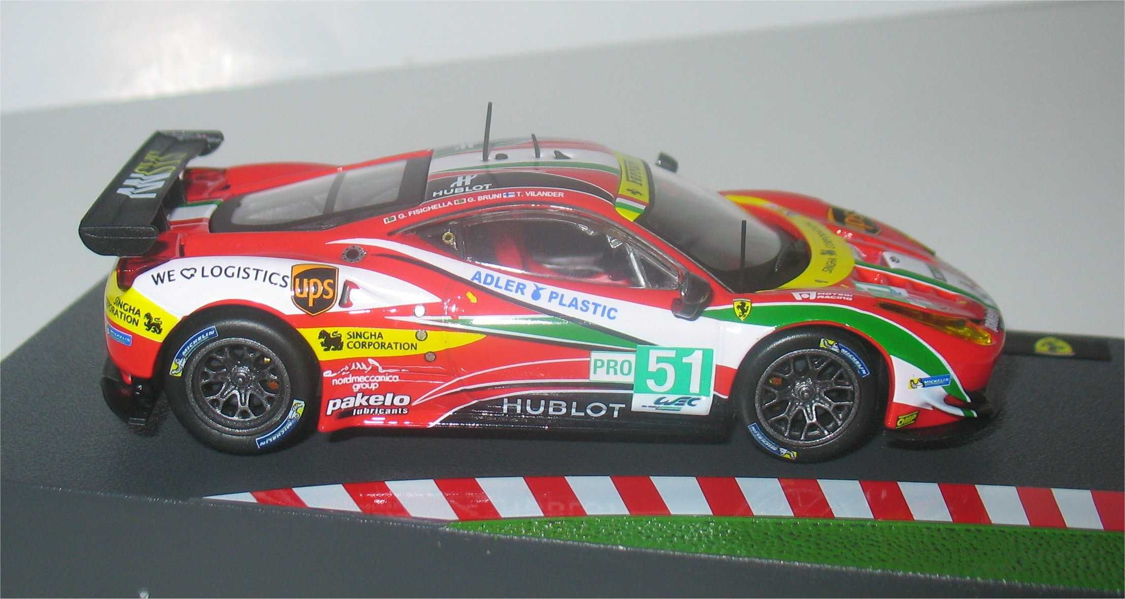 Ferrari 458 Italia GT2 - Le Mans 2014 - Vencedores LMGTE Pro