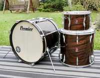 Premier B202 Mahogany 20" 12" 16" Duroplastic - perkusja z lat 60.