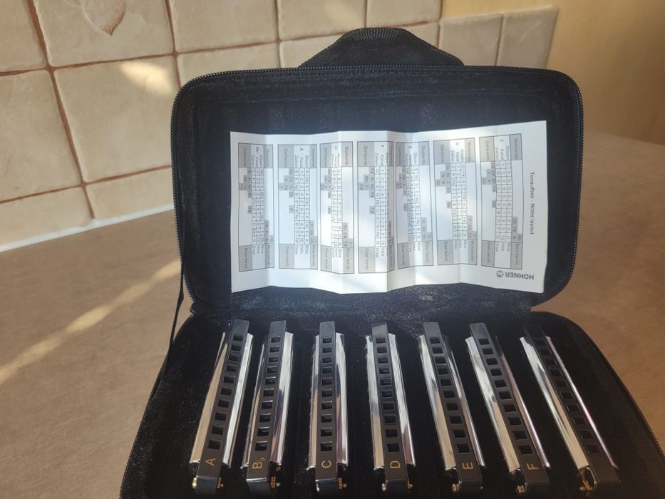 Zestaw Harmonica Blues Hohner Vintage