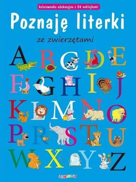 Poznaję Literki Ze Zwierzętami Maria Molenda, Sylwia Sokolnicka