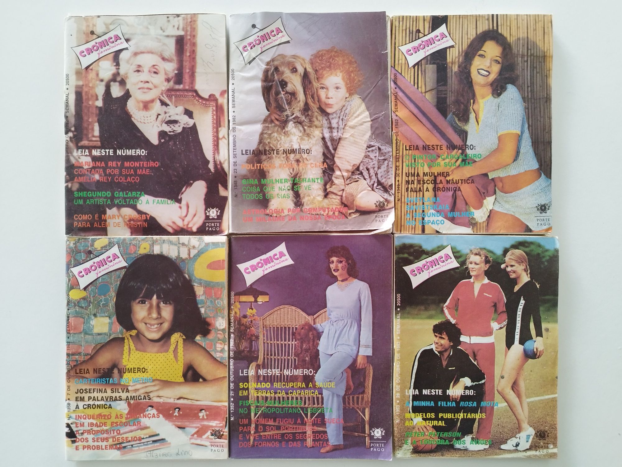 Revistas Crónica Feminina 1982