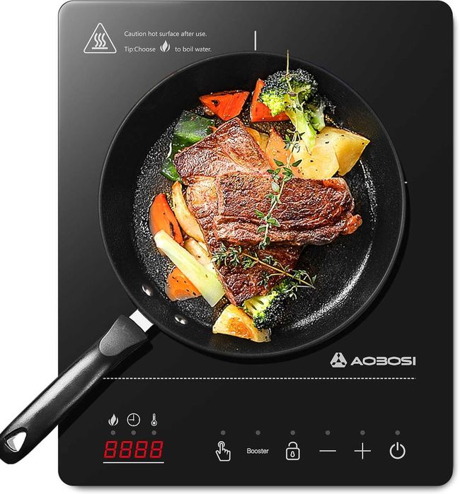 Płyta Indukcyjna Przenośna  Kuchenka Wolnostojąca 2000w Lcd Timer Pro