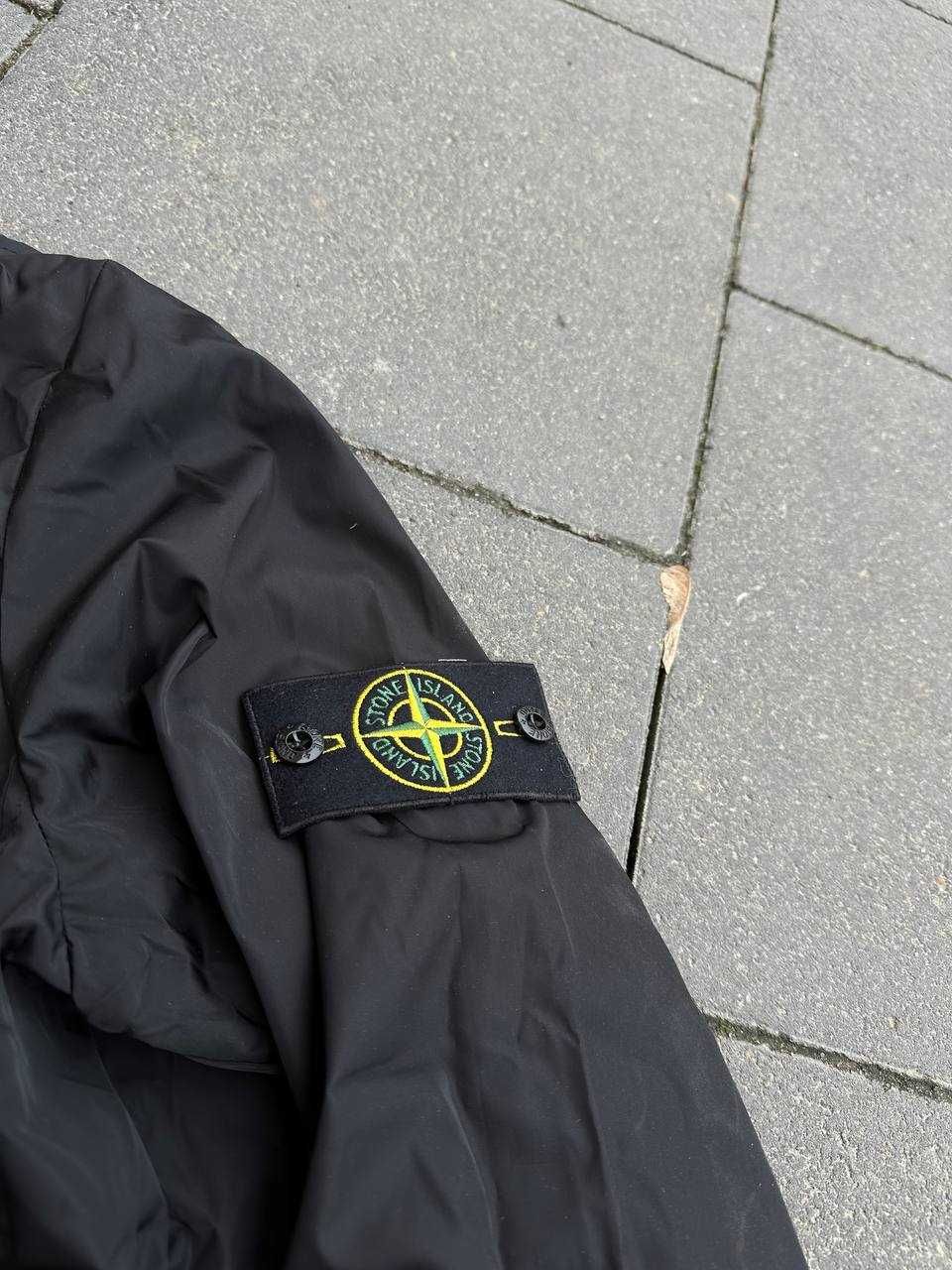 Стонік куртка чорна / Stone Island New Collection GoreTex ветровка