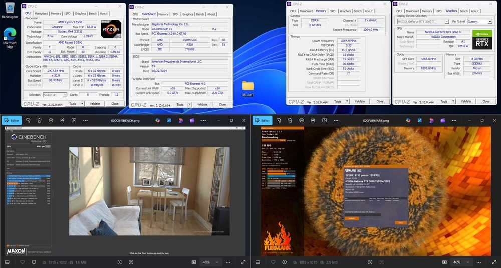 PC Gaming Novo| RTX 3060Ti / Ryzen 5 / SSD / RGB / 750W