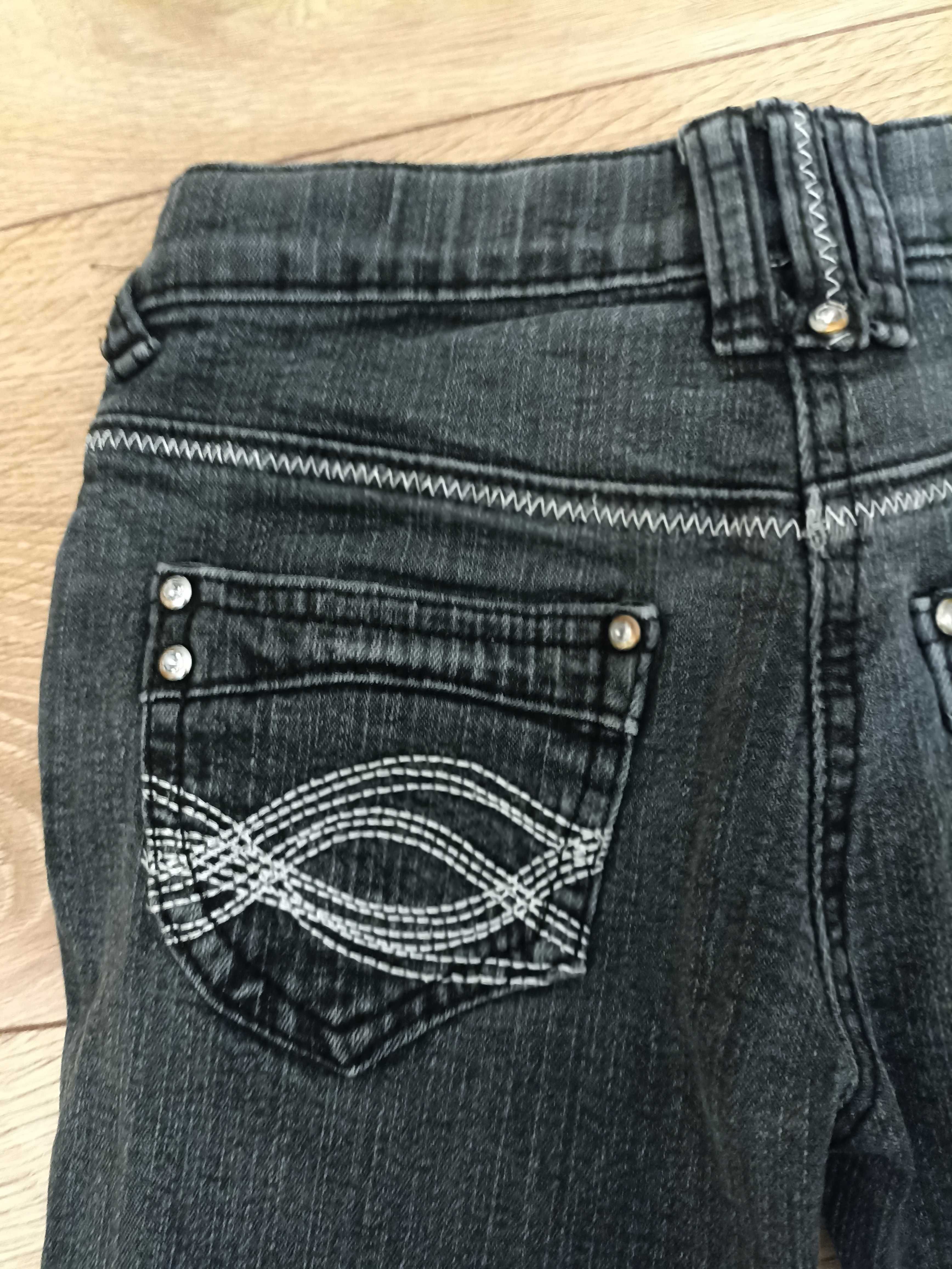 Spodnie jeansy i sztruksy r.110