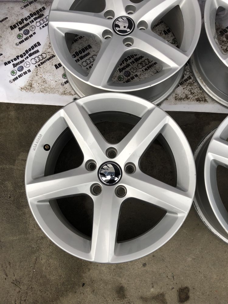 Диски Титани 5X112 R16 Skoda Octavia a5 a7 WV Passat B6 B7 Golf Touran