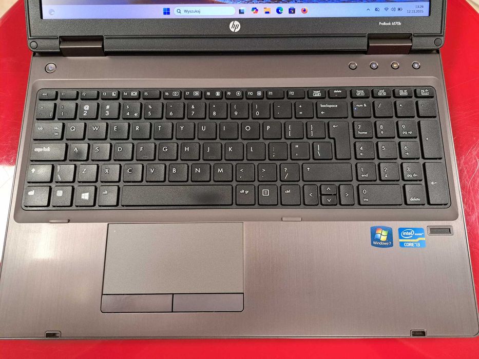 15" Tani Laptop HP ProBook 6570b i3 8GB DVD SSD Win11 VGA Kamera