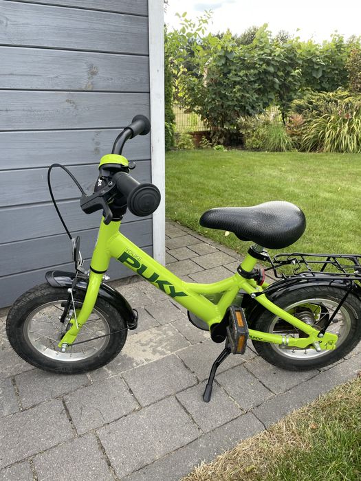 Rower Puky YOUKE 12 cali aluminiowy lekki pierszy rower limonkowy
