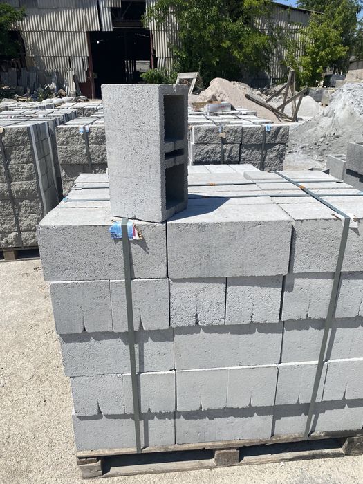 Шлакоблок новый пропарка