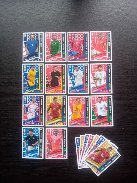 Lote de cartas Euro2024