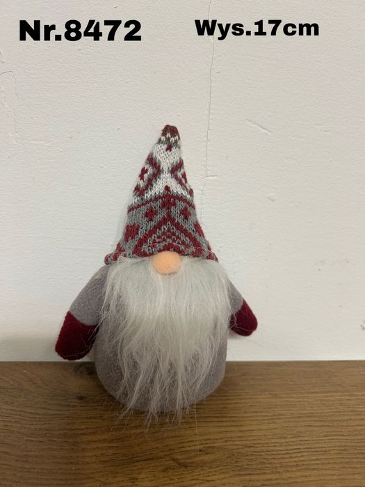 Skrzat świąteczny 17, zawieszka tekstylna, ozdoba nr.8472