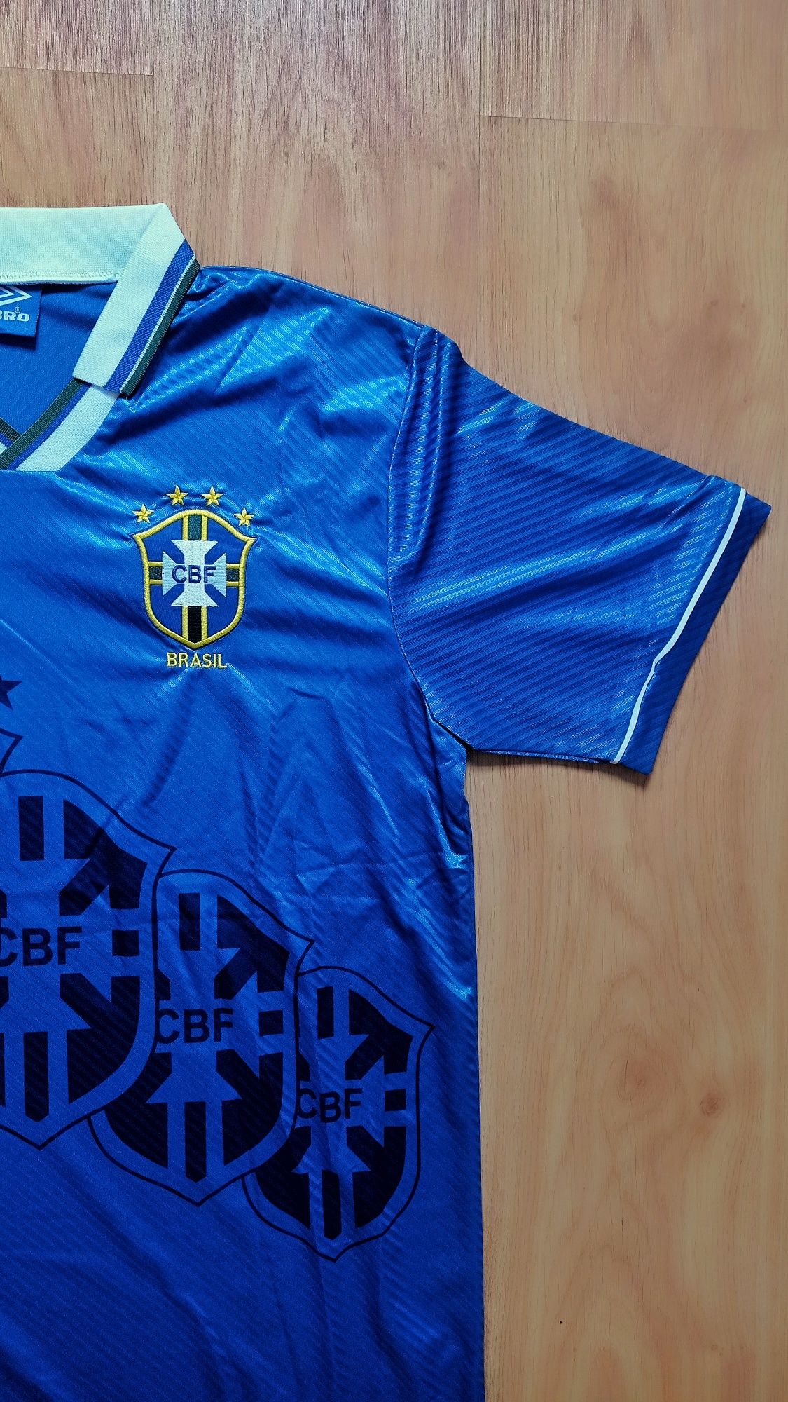 Camisa Futebol Retro Brasil 1994/96