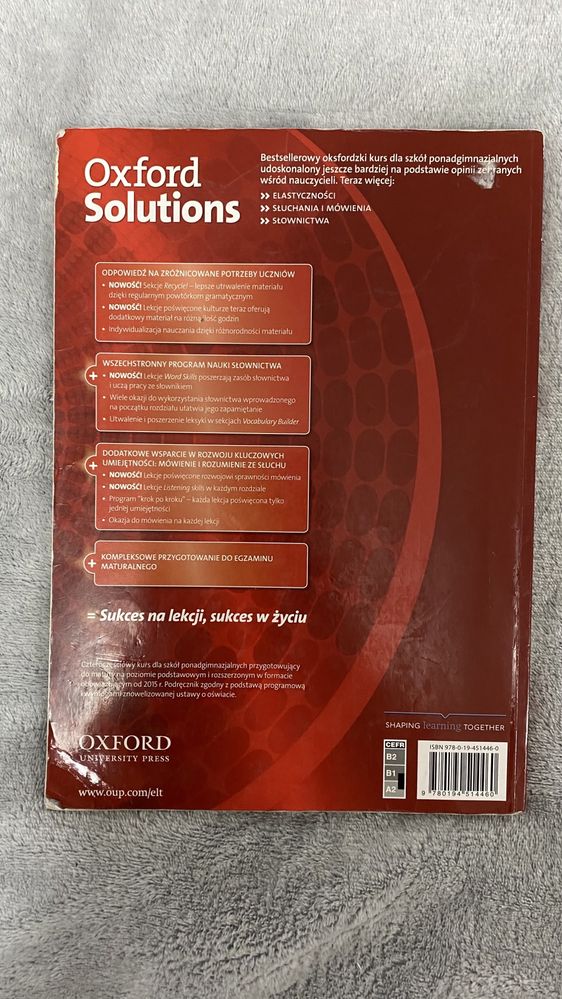 Oxford Solutions | Pre-Intermediate | Student’s Book